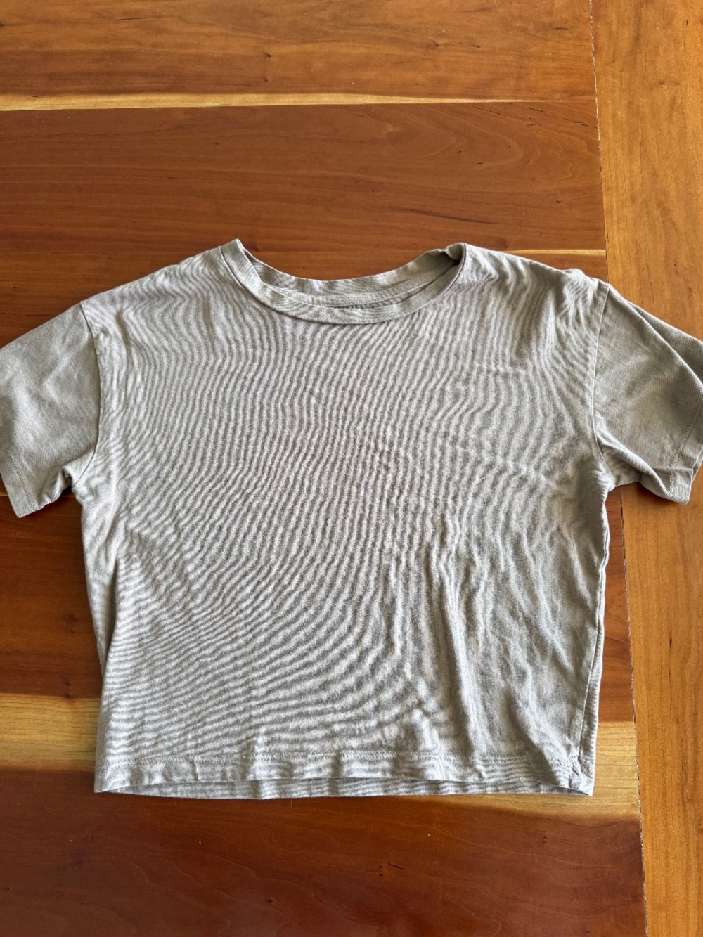 Brown Crop Top